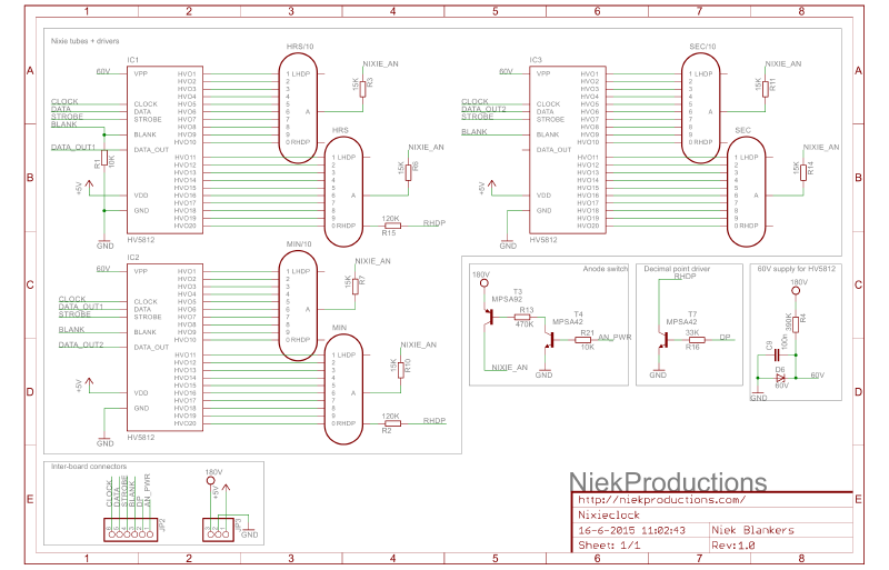 Top board schematic